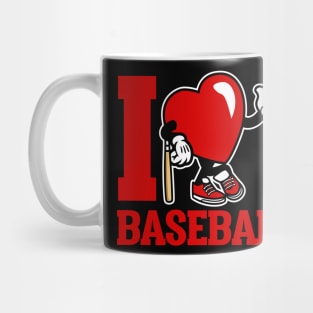 I LOVE BASEBALL 2 Mug